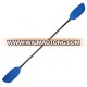 heavy duty light weight Fiberglass rowing boat 2-Piece Kayak Paddle boat paddle 220cm